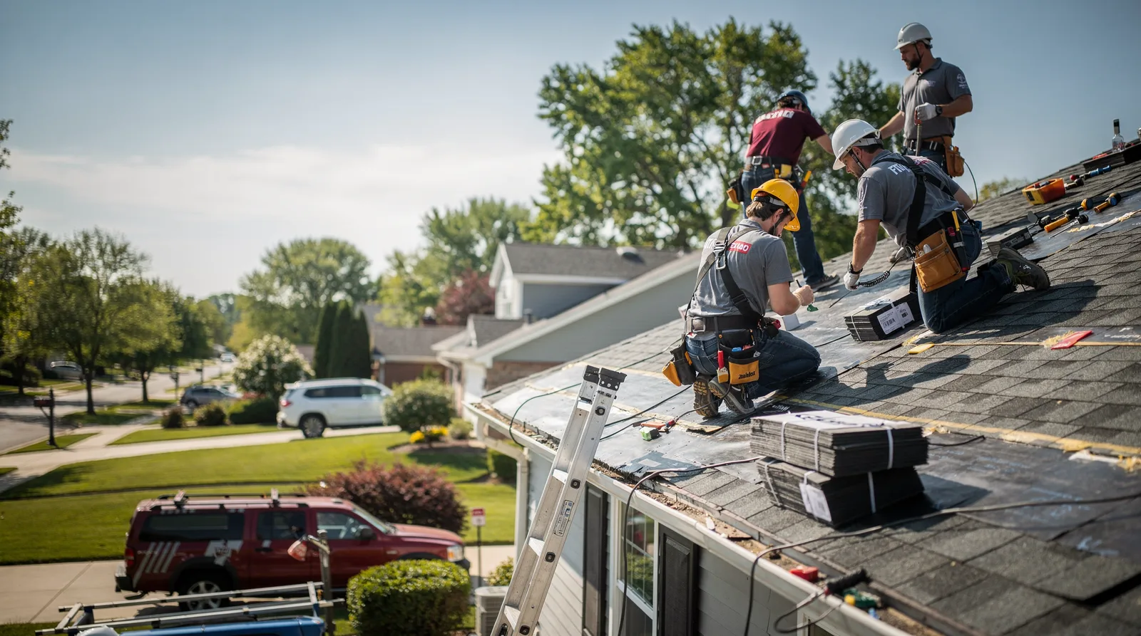 Roof Repair in Saint Anne, IL around you